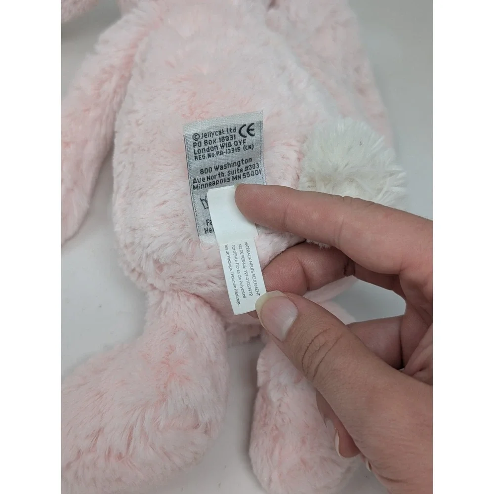 Jellycat Bashful Blush Pink Bunny Medium 11